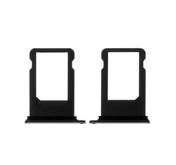 Держатель (лоток) SIM-карты для Apple IPhone 8 Plus, черный