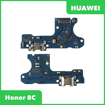 Разъем зарядки для телефона Huawei Honor 8C c микрофоном