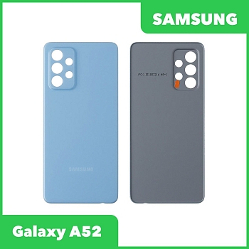 Задняя крышка для Samsung Galaxy A52 SM-A525 (синий)
